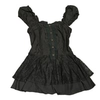 Axes Femme black milkmaid top