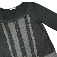 Image 2 of Axes Femme polka dot top