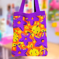 Image 1 of Halloween Stardew Valley Knitted Tote Bag