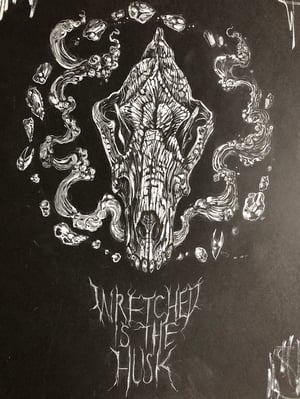 Image of 'Wretched is the Husk' Original cover art illustration