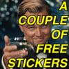 FREE STICKERS - A COUPLE OF FREE SLAPS *ADD ON ONLY*