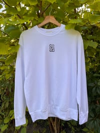 Image 1 of Cowardly Sword Sweatshirt in White M/L