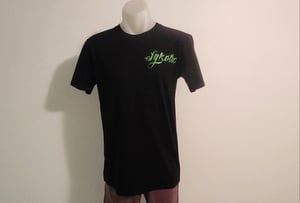 Image of Chop The Rona Tee (Black / Green)