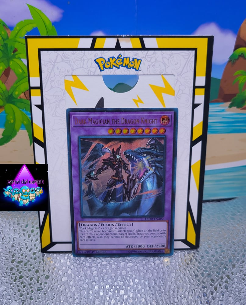 Image of Dark Magician The Dragon Knight Ultra Rare 1st ed NM