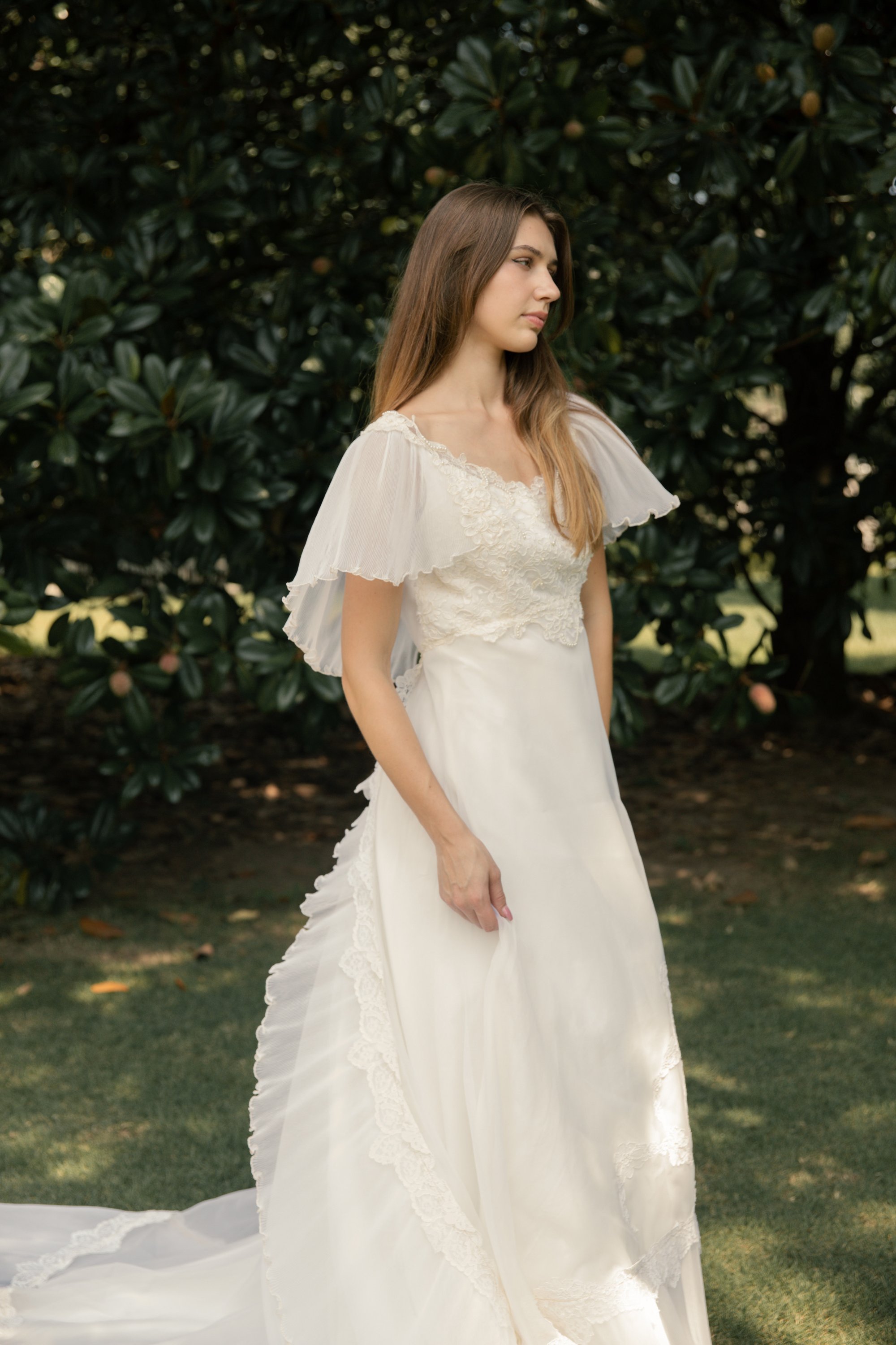 butterfly wedding dress BirdieBridalFW Ball Gowns Wedding Dress For Bride Occasions 1970s Butterfly Wedding Gown |