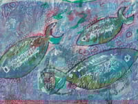 Image 2 of Handcrafted Art Journal: Vintage Vellum Cover & French Ledger Interiors