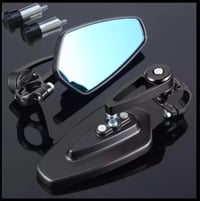 Image 1 of HANDLEBAR / BAR END MIRROR SET