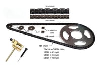 RAZOR Bigger Ultralight T8F Sprocket & Chain Kit