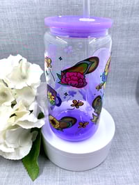 Image 3 of Te calmas o te calmo 16 Oz ombre can tumbler 