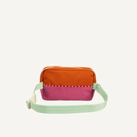 Image 2 of Fanny pack large gravel orange + rosette pink