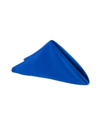 Royal blue table napkins 20' x 20 '