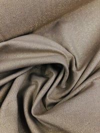 Image 1 of Loneta Beige con hilos Oro Viejo lurex - 12€/m