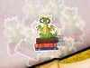 Library Dragon - 3in Vinyl Sticker