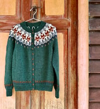 Image 2 of Into the wild - Tweed wool cardigan - Preorder