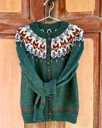 Image 3 of Into the wild - Tweed wool cardigan - Preorder