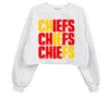 Chiefs Cropped Sweatshirt