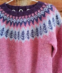 Image 2 of Valemon - Icelandic wool sweater - Pink heather - Preorder 