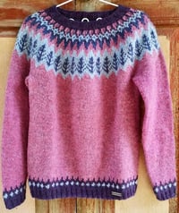 Image 1 of Valemon - Icelandic wool sweater - Pink heather - Preorder 