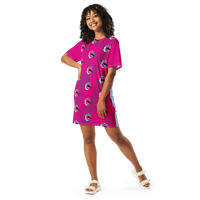 Image 3 of Pop Kiss T-shirt Dress