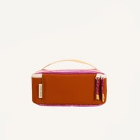 Image 3 of Cooler bag glossy magenta + gravel orange