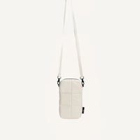 Image 1 of Luce • puffy phone pouch • white