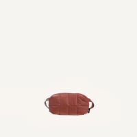 Image 1 of Cilou • puffy belt bag red wood