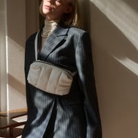 Image 2 of Cilou • puffy belt bag white