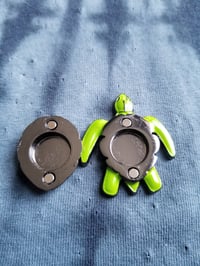 Image 2 of Terrapin Stash Pin. Comes with 10 GD stickers