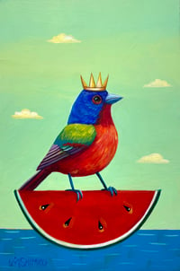 Mister Painted Bunting Watermelon