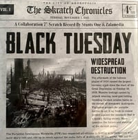 Black Tuesday 7" Vinyl Scratch Record