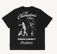 Image 1 of Period Correct x Malbon Champion's Choice Pocket Black Tee [2024]