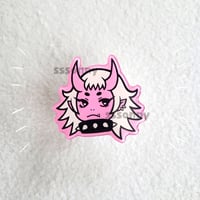 Image 1 of Pink Oni Punk Phone Grip