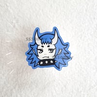 Image 1 of Blue Oni Punk Phone Grip