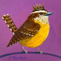 Carolina Wren Purple