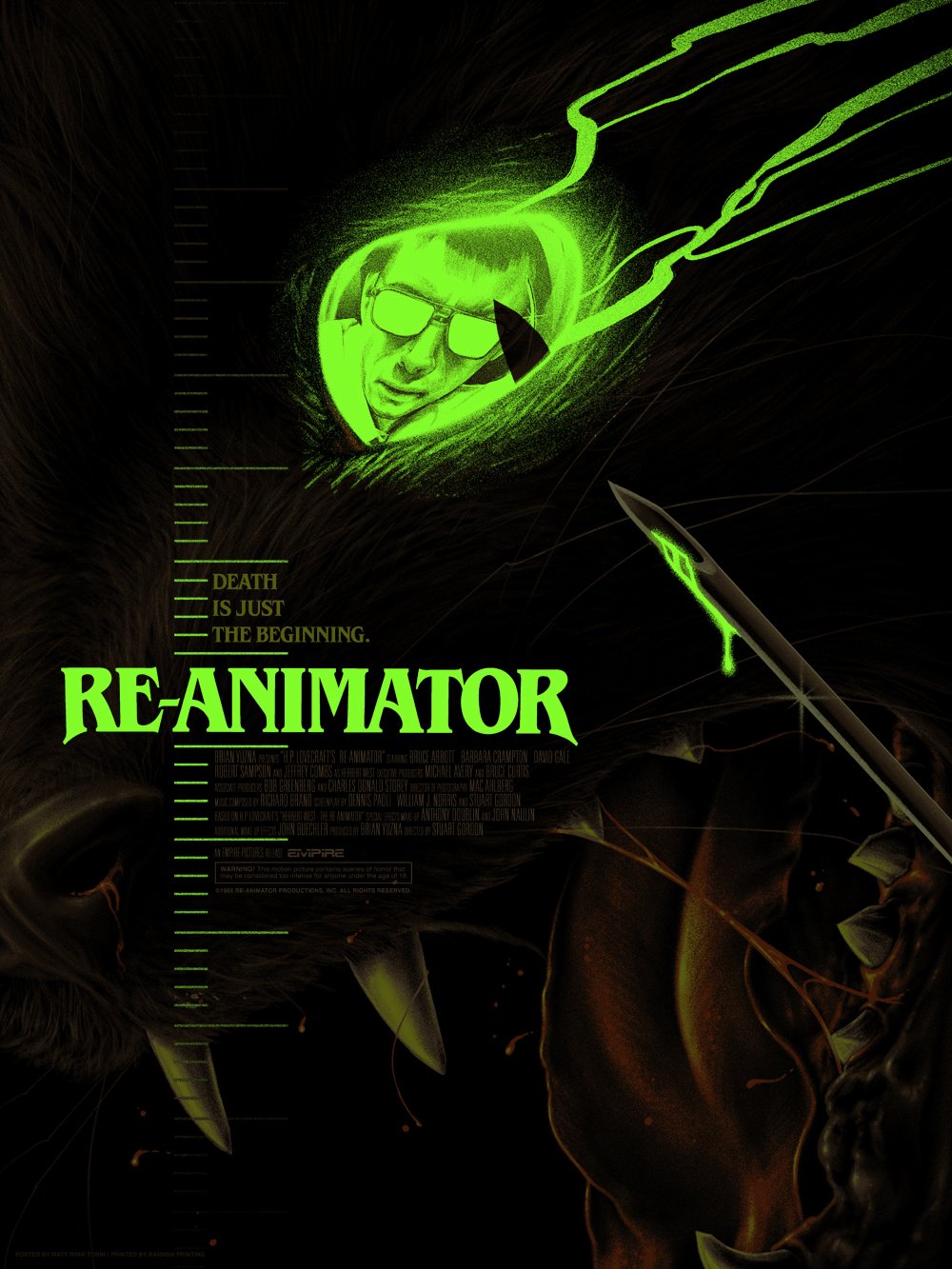 RE-ANIMATOR - HHW EXCLUSIVE - GLOW | Works Of Matt Ryan Shop