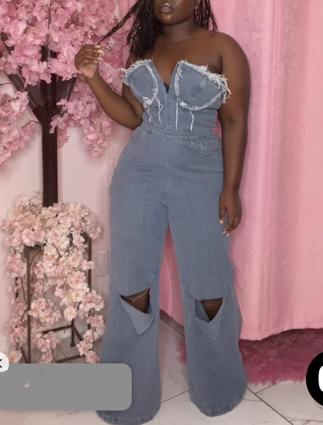 Image of Denim Dayz Jumpsuit