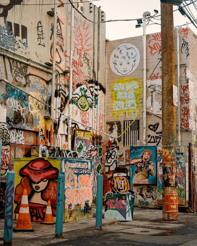 Image of Graffiti Alley - 8x10 Print 