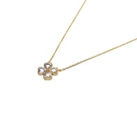 Image 2 of White Clover Necklace