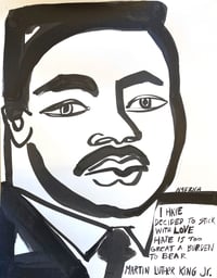 Image 1 of Martin Luther King Jr. No. 2 by America Martin-portion of sale to ACLU/NAACP