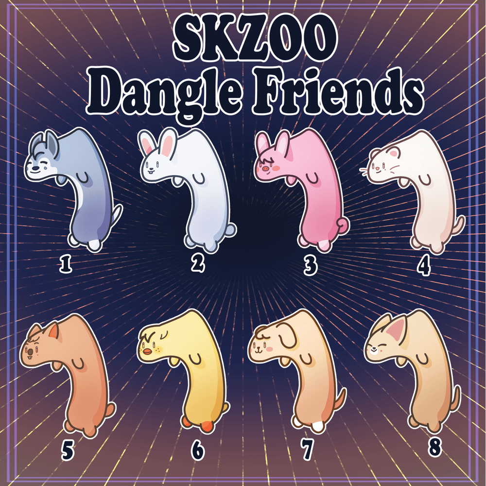 Image of SKZOO Dangle Friends