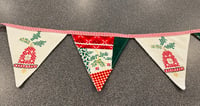 Image 5 of Vintage Christmas Tablecloth Bunting III