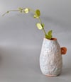 Bud Vase, pinched pottery