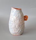 Bud Vase, pinched pottery