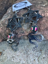 Image 5 of Celestial Serpent Earrings