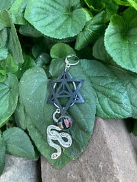 Image 2 of Celestial Serpent Earrings