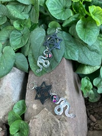 Image 3 of Celestial Serpent Earrings