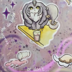 Image of Let's Make Memories Fairy Cats Sticker Sheet