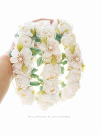 Image 1 of Maya luxe floral crown