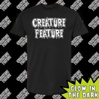 Image 1 of Glow In The Dark Creature Feature Logo T-shirt