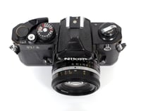 Image 7 of Nikon FM2 35mm SLR Film Camera with various lenses (CHROME/BLACK)